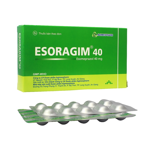 Esoragim esomeprazol 40mg Agimexpharm