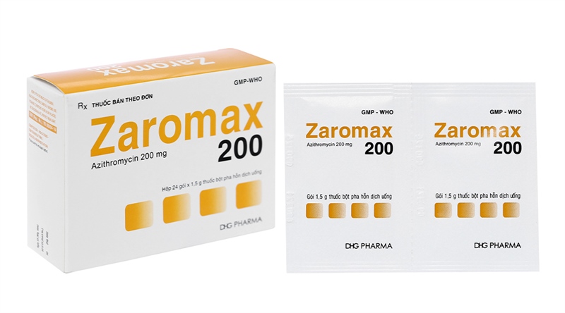 Zaromax 200mg (Azithromycin)