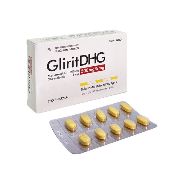 Glirit DHG 500/5mg