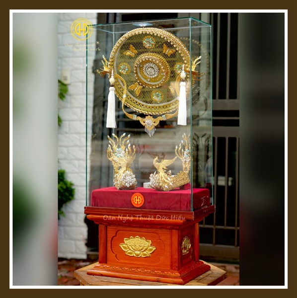 Bộ Nón Hài To Cao 65 Có Đế Gỗ