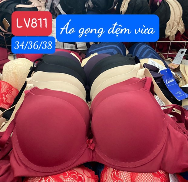 LV811- áo gọng trơn nâng ngực