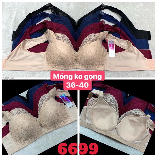 6699 - áo đệm ren ko gọng