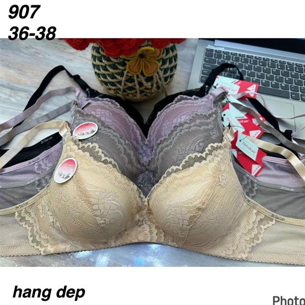 907- áo đệm ren ko gọng