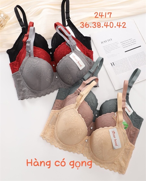 2417- áo gọng ren