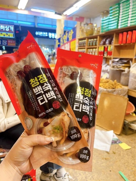 GIA VỊ GÀ HẦM NHÂN SÂM HÀN QUỐC