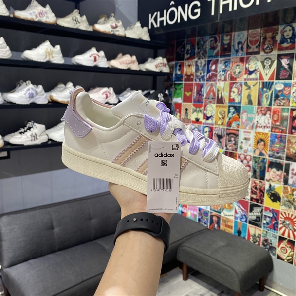 Adidas Superstar Sò Tím