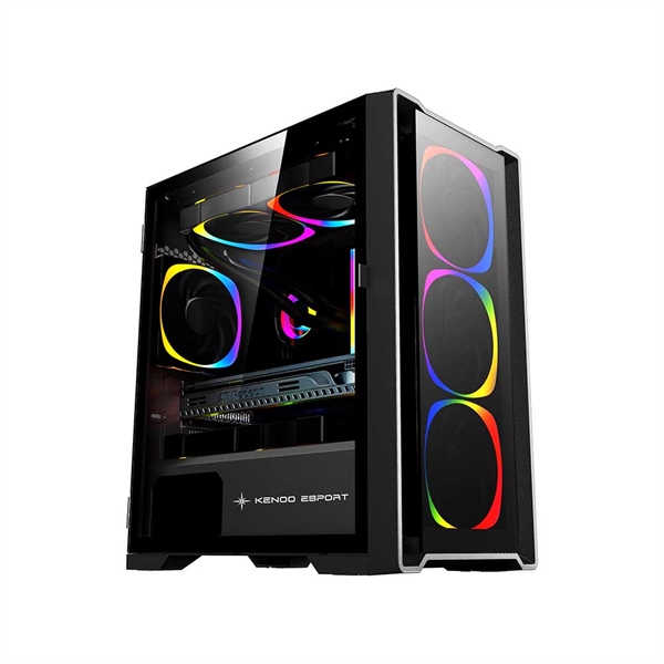 Vỏ case KENOO ESPORT MK500 -3F - Màu Đen