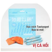 Xúc xích taotaopets cho chó vị cá hồi 450g (30 cái).