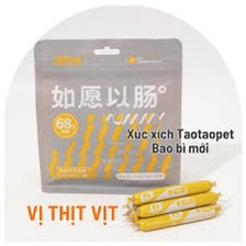 Xúc xích taotaopets cho chó vị vịt 450g (30 cái).