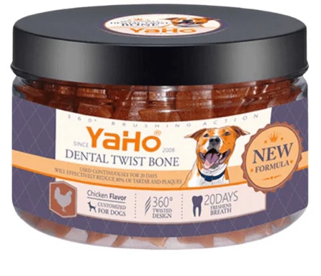 Bánh thưởng Yaho vặn vị gà 165g.