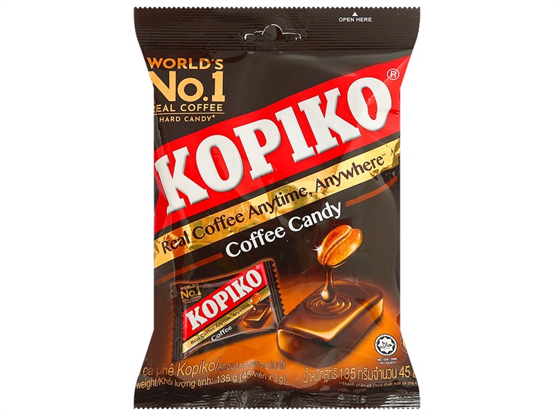 Kẹo cà phê KOPIKO gói 350g