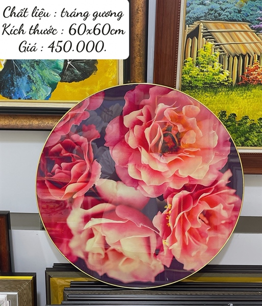 HOA ĐỎ TRANH TRÒN