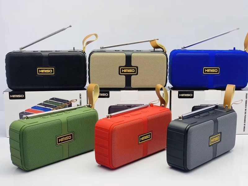 Loa bluetooth stereo KIMISO KMS-303 hỗ trợ FM/AUX/USB/TF