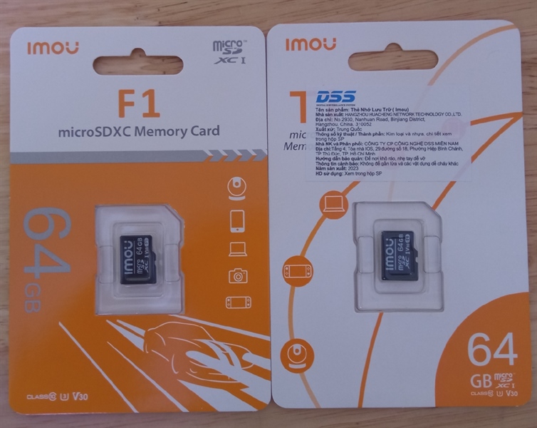 Thẻ nhớ Imou 64Gb