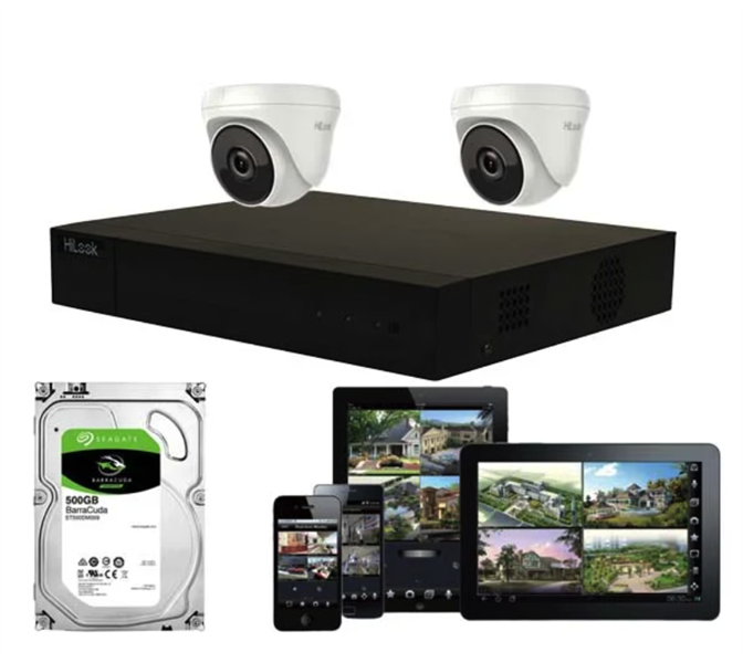 Trọn Bộ 2 Camera IP 3mpx - âm thanh - xoay