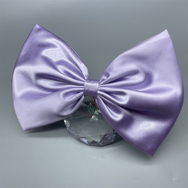 Nơ đeo cổ nữ trend bạn gái mèo Tom màu tím nhạt