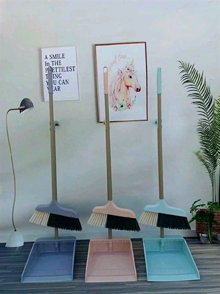 CHỔI QUÉT KÈM KI HỐT RÁC