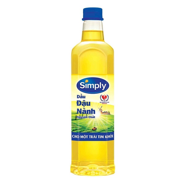 Dầu Ăn Simply Đậu Nành 1L
