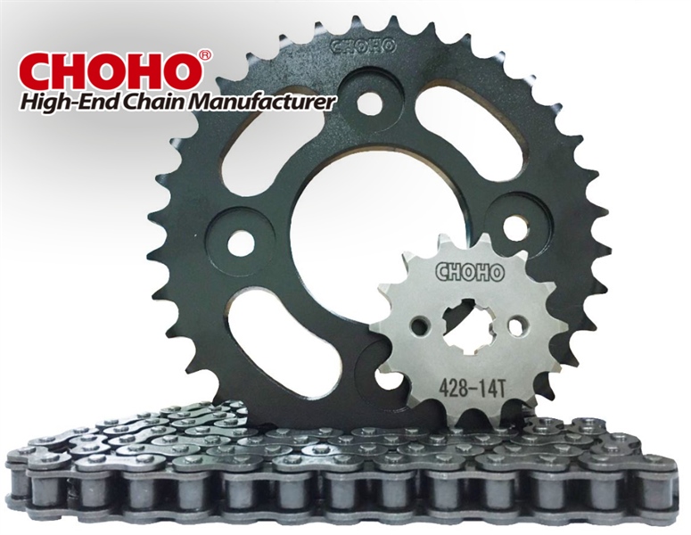Nhông xích CHOHO - Wave TQ / Wave 50cc, Cup học sinh, Sym Elegant 50 & 100 ) (14*36-106L) - Made in ThaiLand