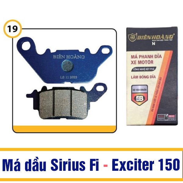 Má phanh đĩa ( phanh dầu ) trước Sirius Fi / Exciter 150/ Grande/Janus/ NVX