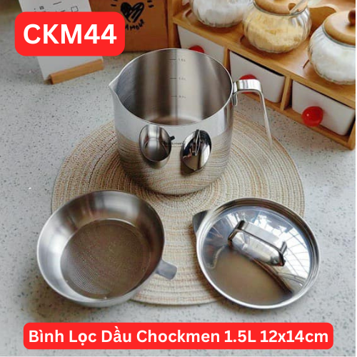 S360 - C44 Ca Đựng Lọc Dầu 1.5L Chockmen 12x14cm CKM-JY0P01 [T12]