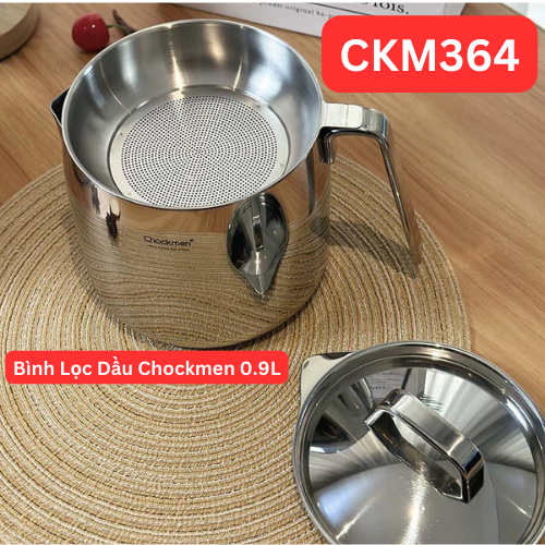 S370 - C364 Ca Đựng Lọc Dầu Chockmen 0.9L CKM-JYOP09 [T18]