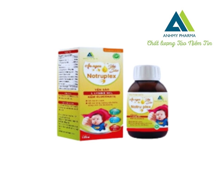 Ăn ngon yến sào Notruplex Chai 125ml-duoc-ban-tai-DomedPharma