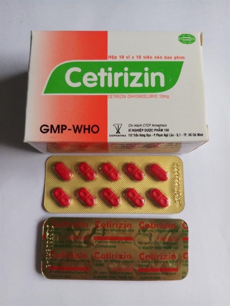 Cetirizin Vỉ Dược Phẩm 150 (H/100v)-duoc-ban-tai-DomedPharma