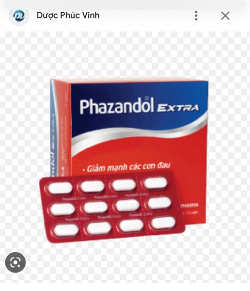 Phazandol Extra PV (H/180v)-duoc-ban-tai-DomedPharma