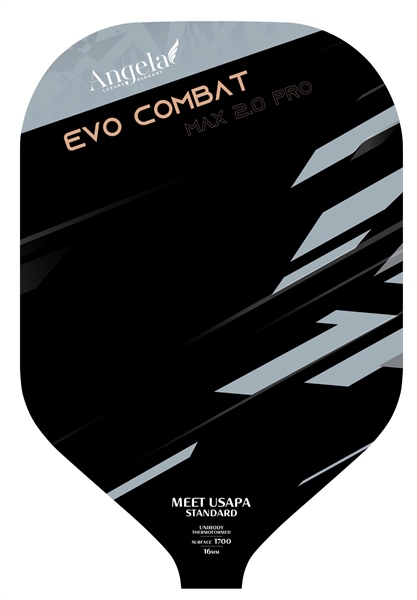 Vợt Pickleball Evo combat Max 2.0 Pro (màu xám)