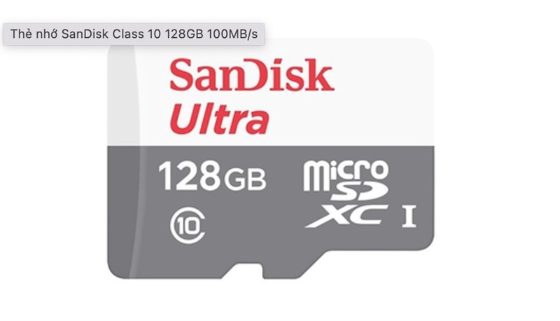 THẺ NHỚ SANDISK 128GB SL20 290K SL5