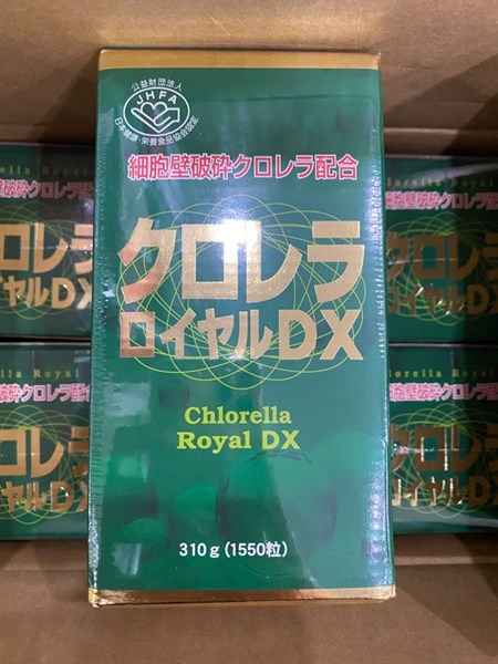 VIÊN UỐNG TẢO LỤC CHLORELLA ROYAL DX (1550V)