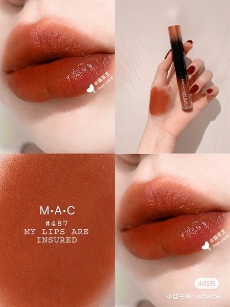 SON KEM MAC LOVE ME LIQUID LIPCOLOUR #487