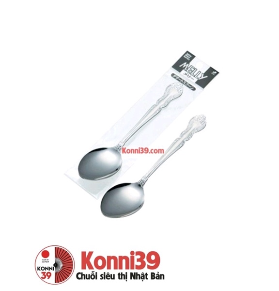 Set 2 thìa inox melly nhỏ EKO