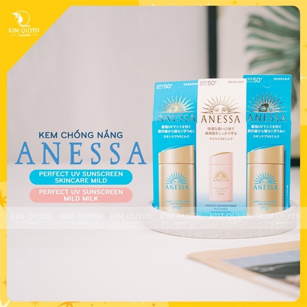 KEM CHỐNG NẮNG ANESSA SKINCARE 60ML XANH