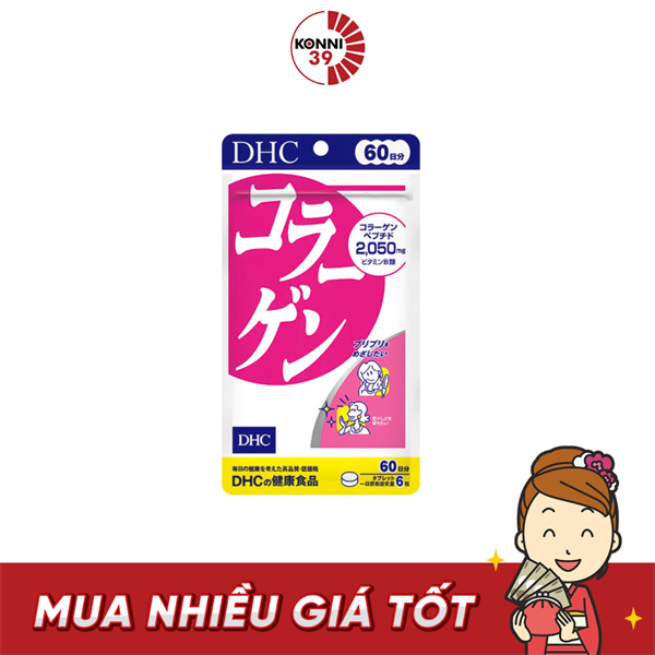 Collagen DHC 360 viên 60 ngày