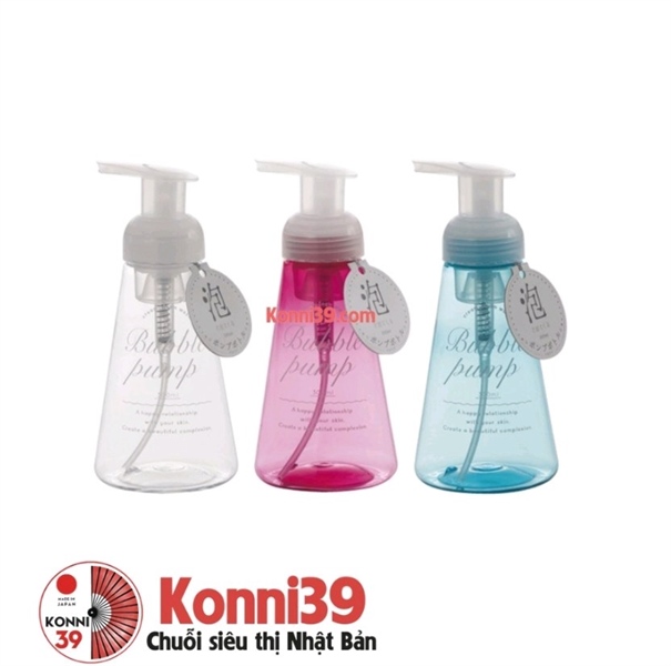 Bình tạo bọt 300ml trong 3 màu