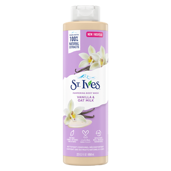 SỮA TẮM ST.IVES VANILLA & OAT MILK 650ML