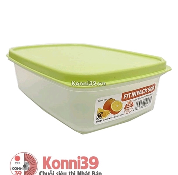 hộp nắp nhựa dẻo 900ml