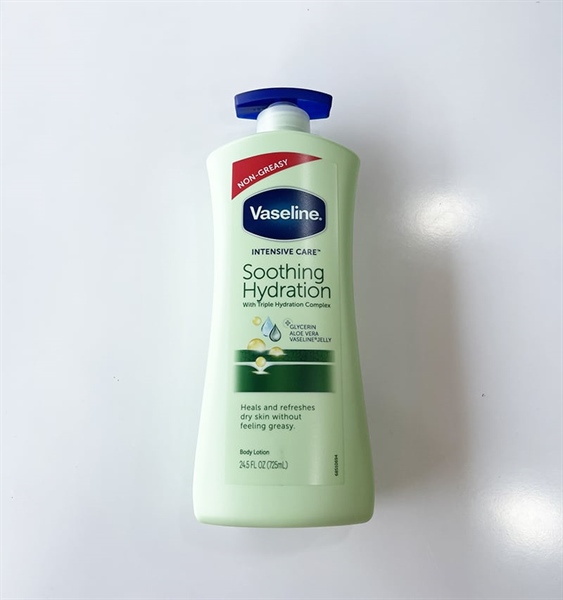 BODY LOTION VASELINE SOOTHING 725ml