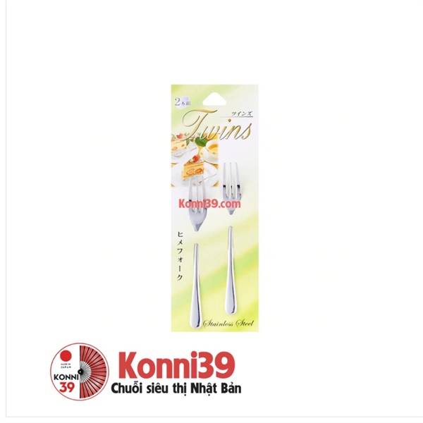 Set 2 dĩa inox twin EKO
