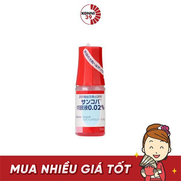 Nhỏ mắt chống cận thị Sancoba 5ml