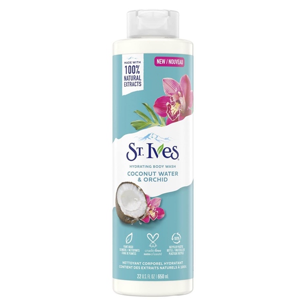 SỮA TẮM ST.IVES COCONUT WATER & ORCHID 650ML