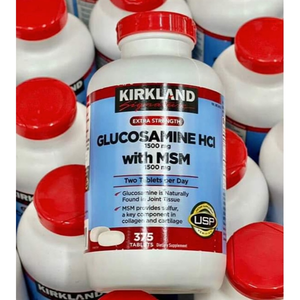 GLUCOSAMINE HCI 1500MSM 375V