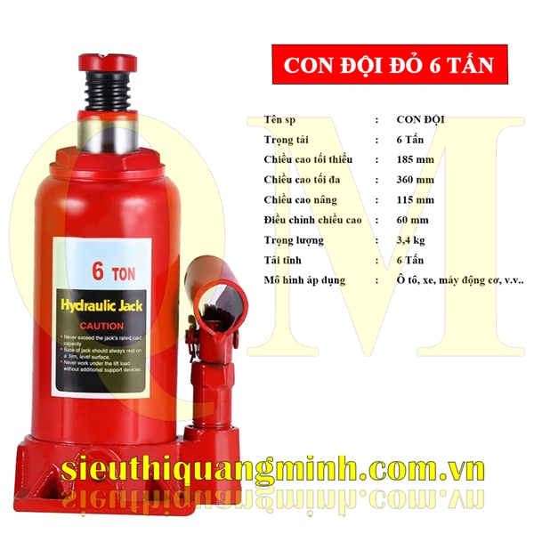 Con Đội Đỏ 6 Tấn