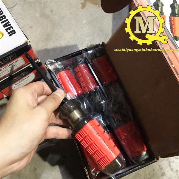 Tua Vít 2 Đầu Gai Cam 6 x 100 LIWIN (12c)