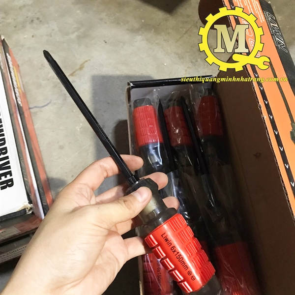 Tua Vít 2 Đầu Gai Cam 6 x 150 LIWIN (12c)