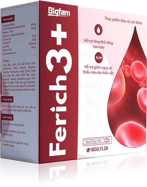 Ferich 3+ (Sắt ống)