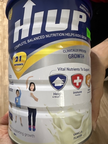 SỮA BỘT HIUP TĂNG CHIỀU CAO 650G