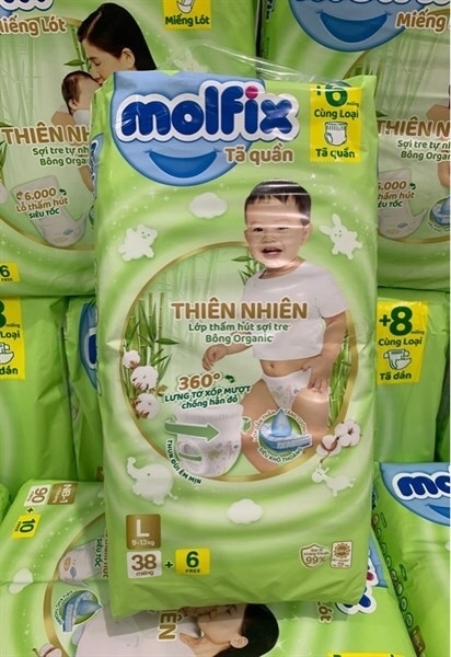 Tã dán molfix size S80